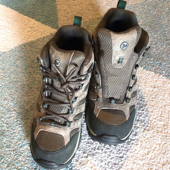 Merrell Men\'s Moab 2 Mid Waterproof Hiking Boot  Size 7.5. NWOB main image 8